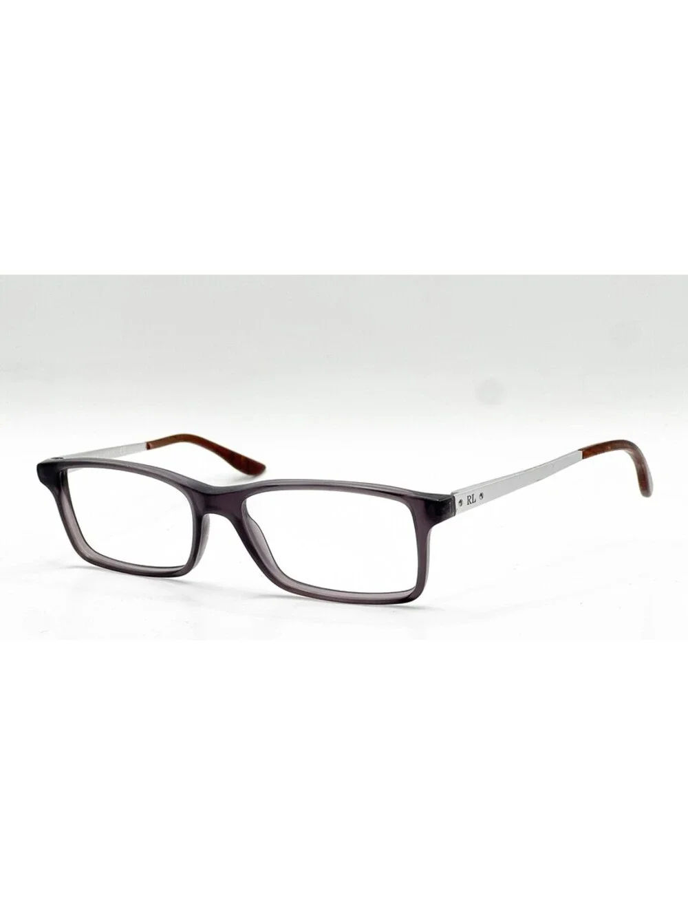 Ralph Lauren RL 6128 5510 Matte Grey Rectangle Eyeglass Frames 53-16-145